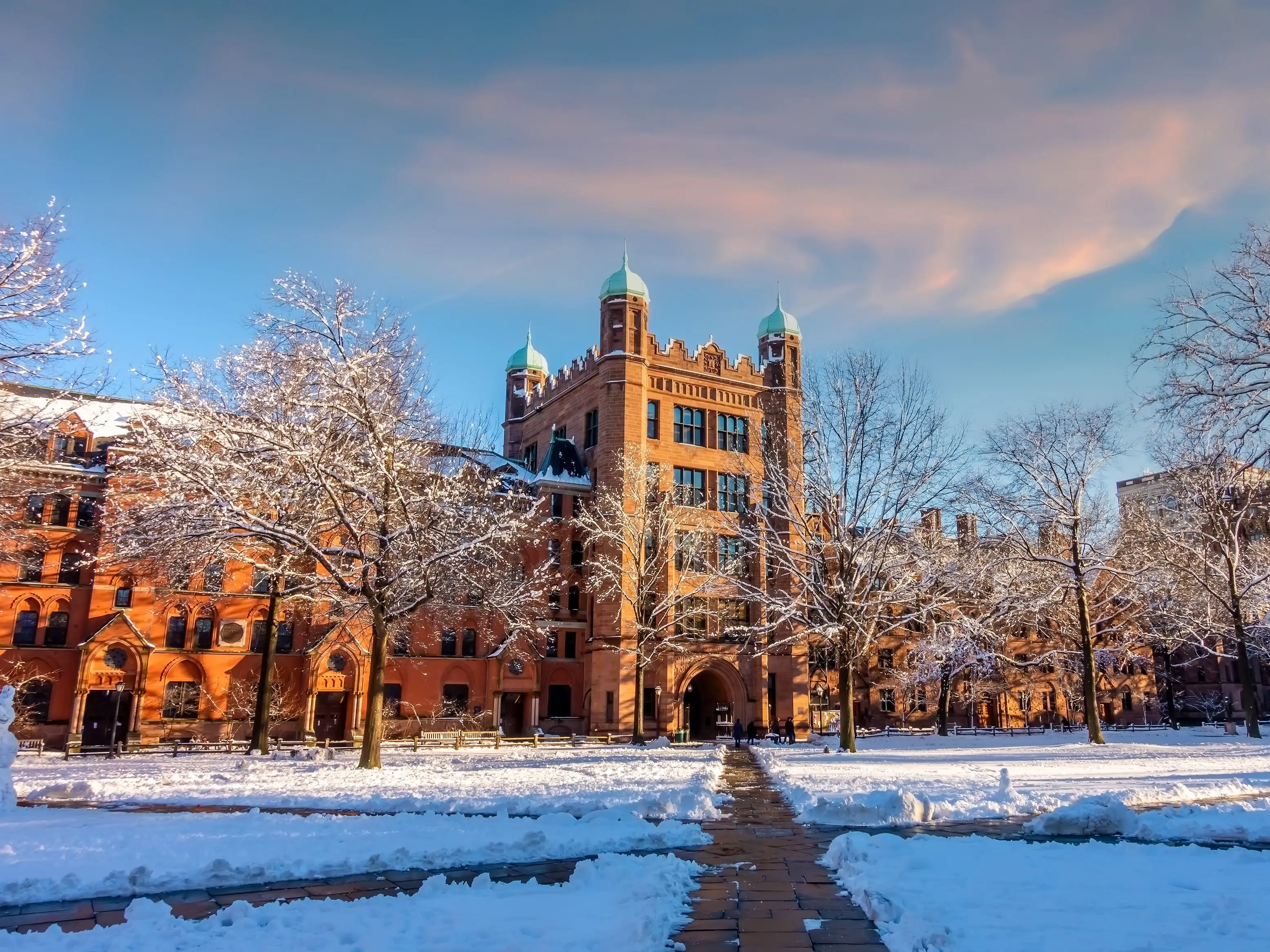 Yale University campus historic