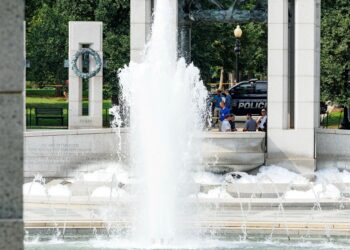 DOJ files charges against woman accused of vandalizing World War II Memorial