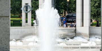 DOJ files charges against woman accused of vandalizing World War II Memorial