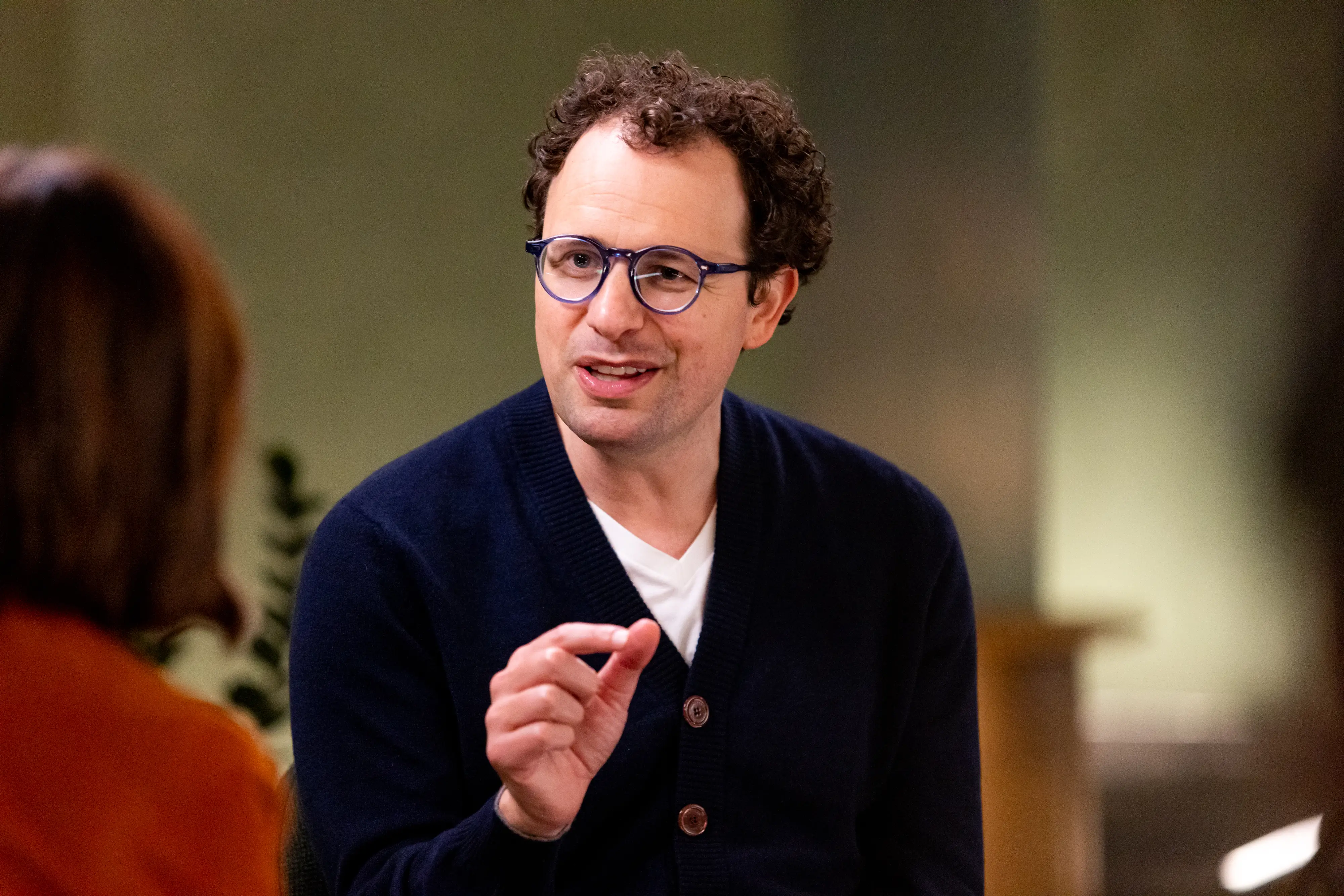 Dario Amodei, Anthropic's CEO at Anthropic's headquarters in San Francisco in April 2026