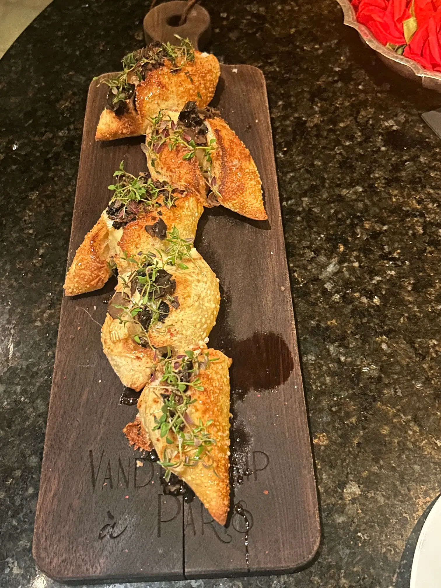 The Truffle-Stuffed Vanderpump Baguette at Vanderpump a Paris