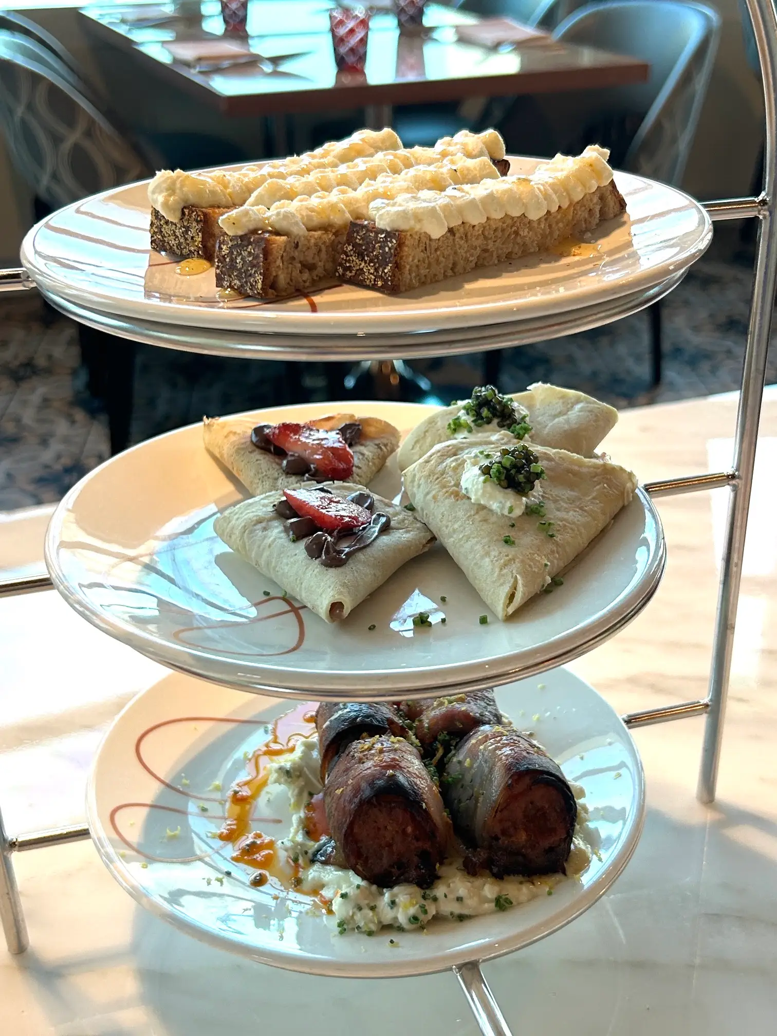 Brunch Favorites Tower at GIADA