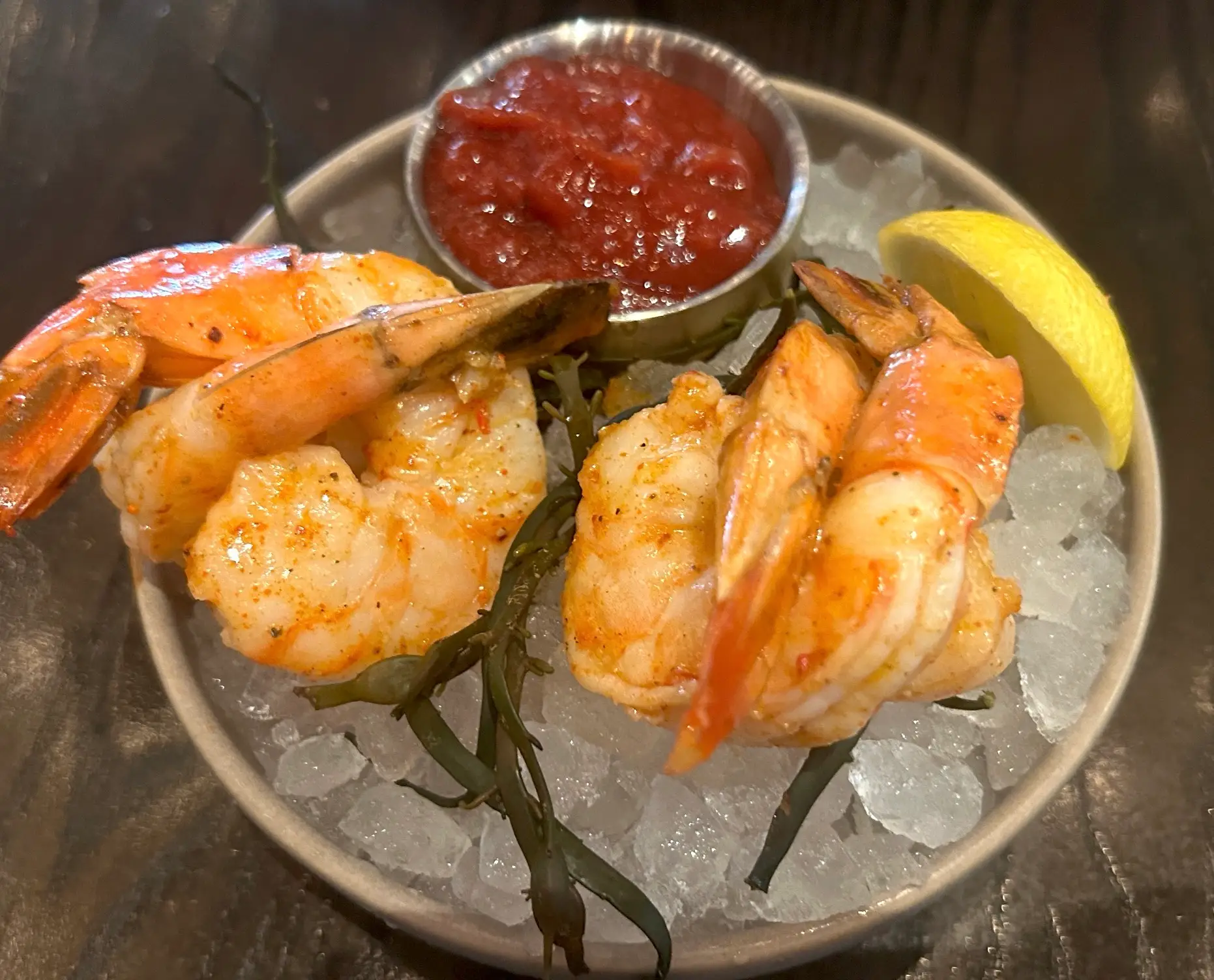 Shrimp Cocktail at Hell's Kitchen Las Vegas