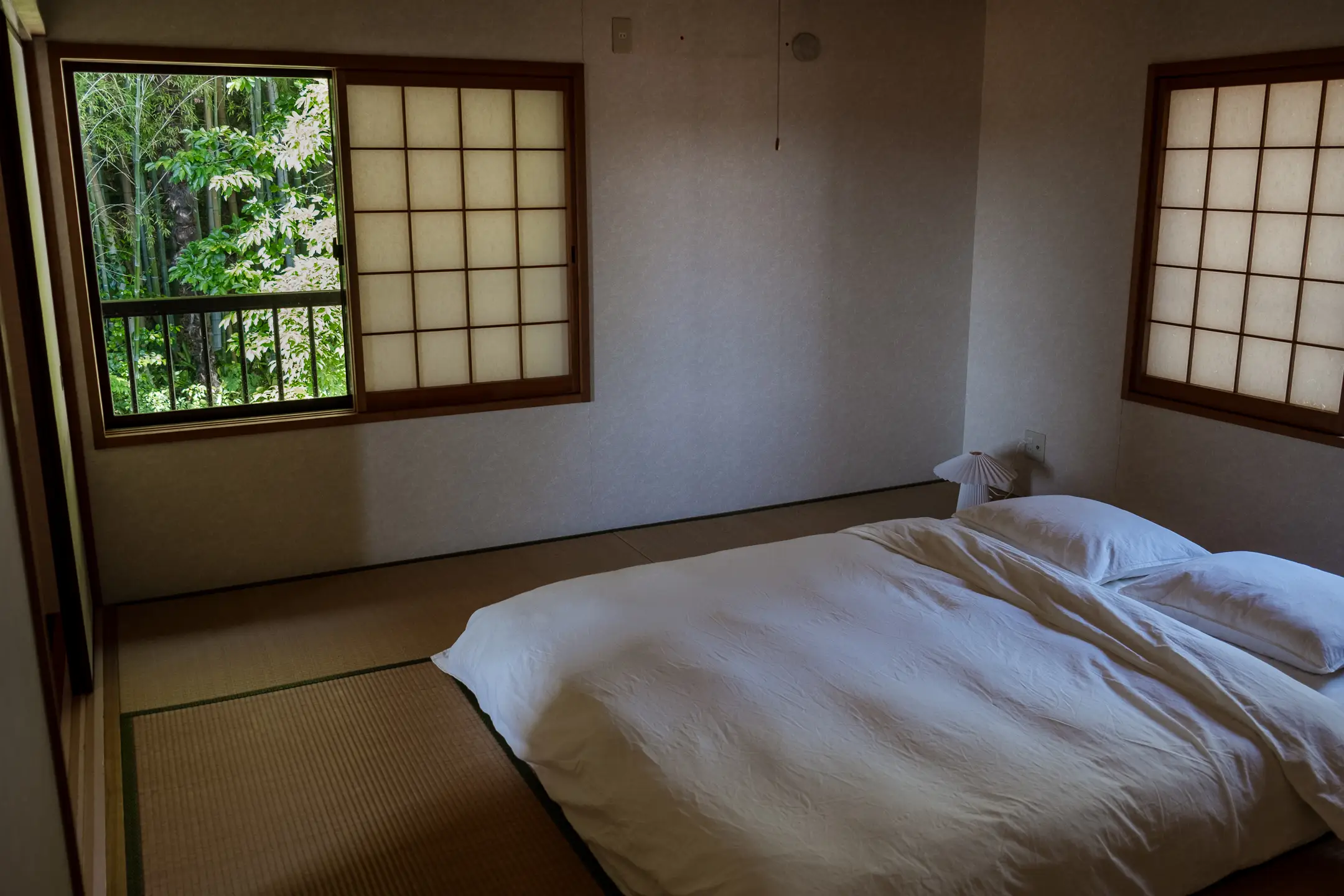 One of the rooms in the akiya.
