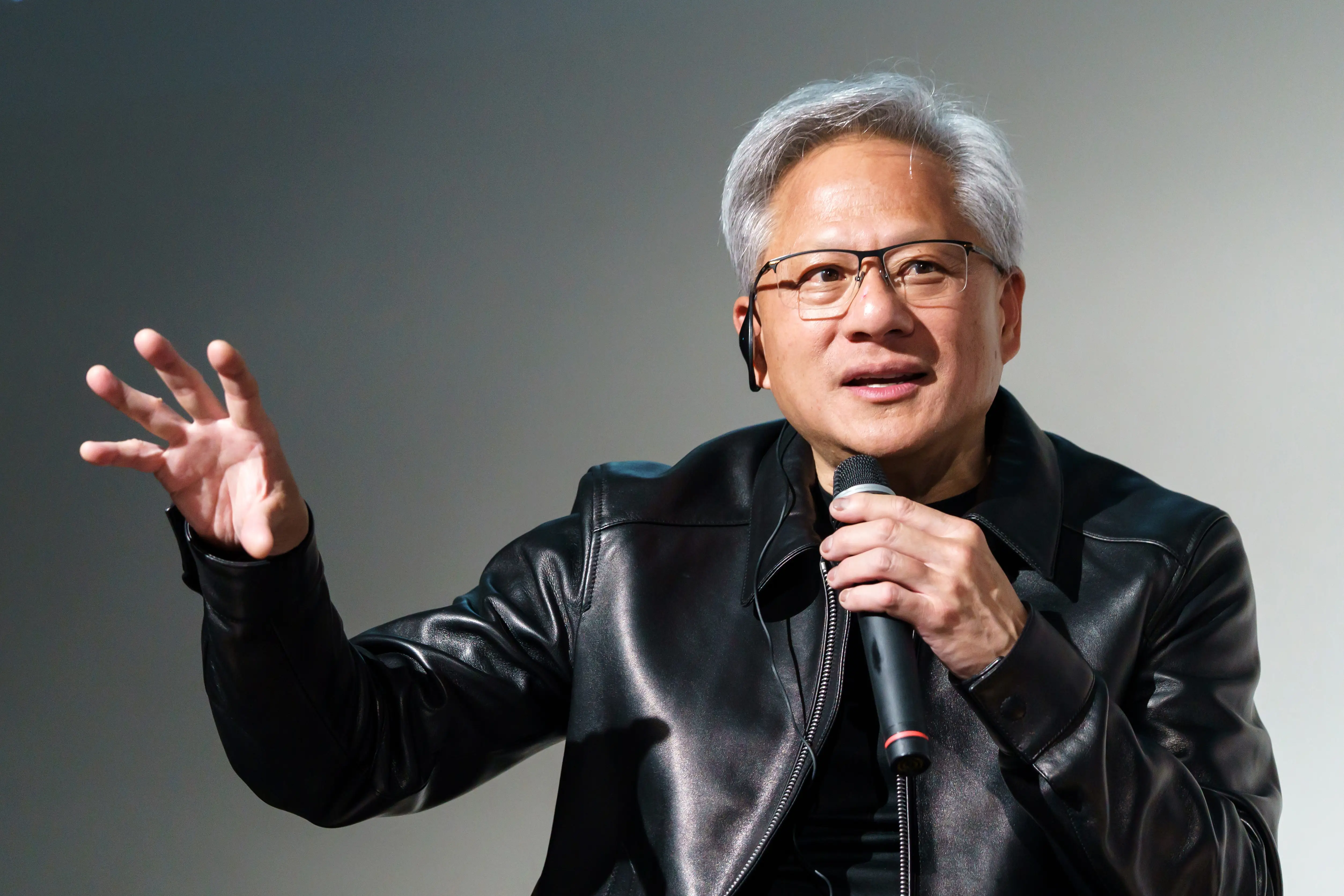 Nvidia CEO Jensen Huang is pictured.
