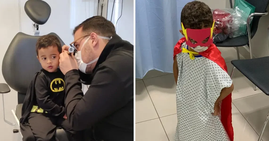My young patients fly into surgery dressed as superheroes. Surgery became a lot less scary for them.
