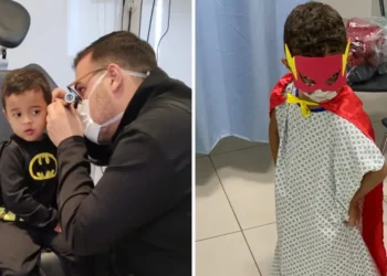 My young patients fly into surgery dressed as superheroes. Surgery became a lot less scary for them.