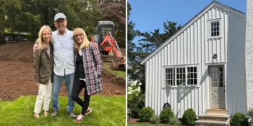 A woman built her parents a 725-square-foot cottage in her backyard so they could be closer to their grandchildren