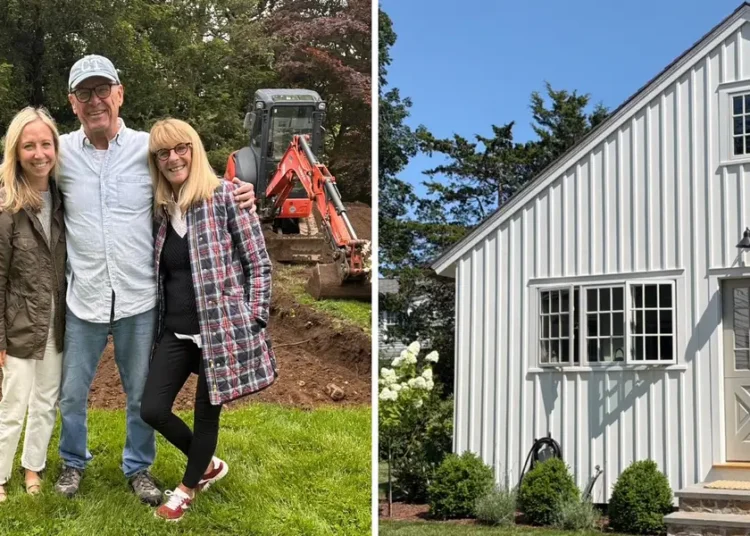 A woman built her parents a 725-square-foot cottage in her backyard so they could be closer to their grandchildren
