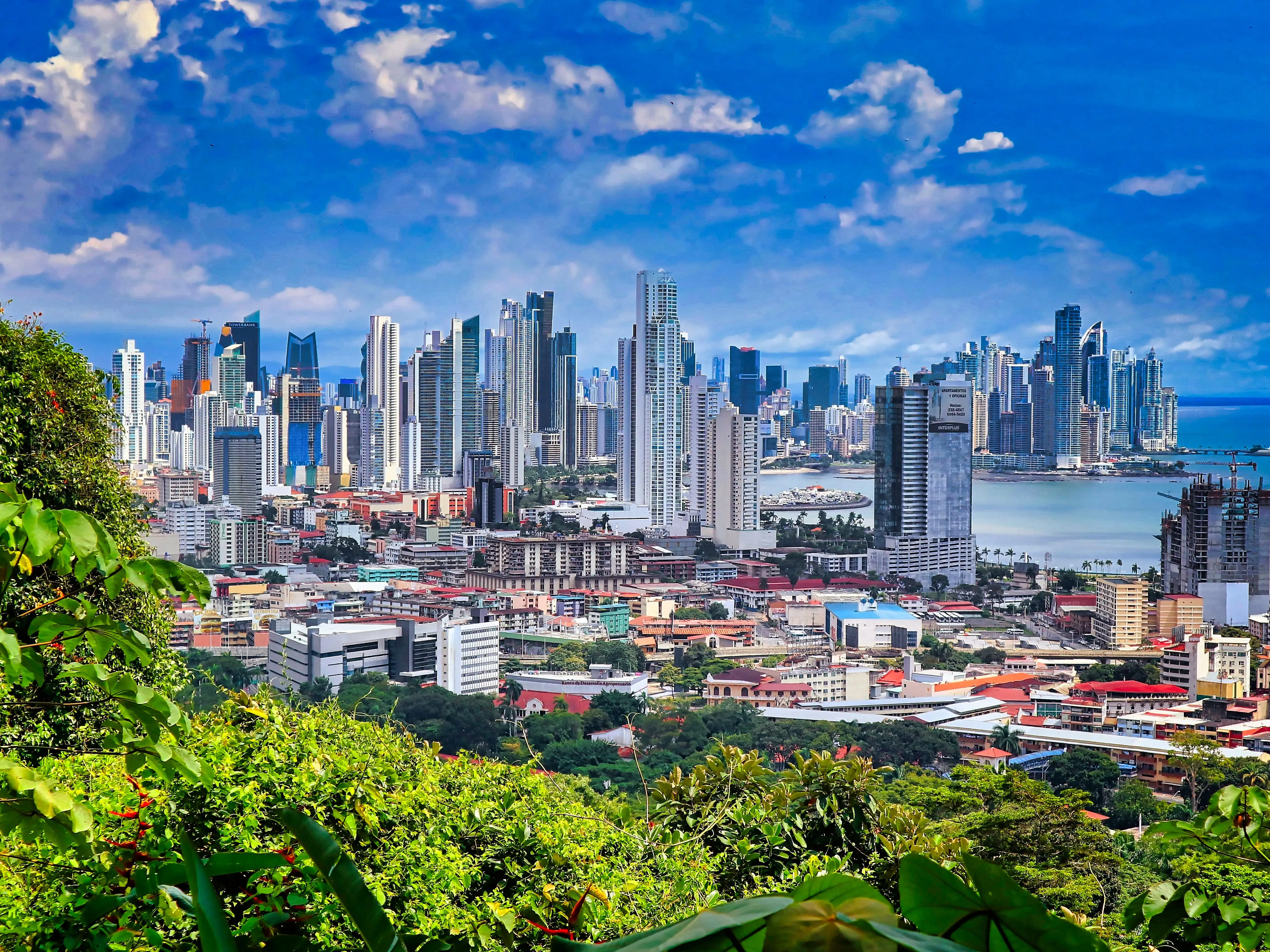 The View of Panama City, Panama