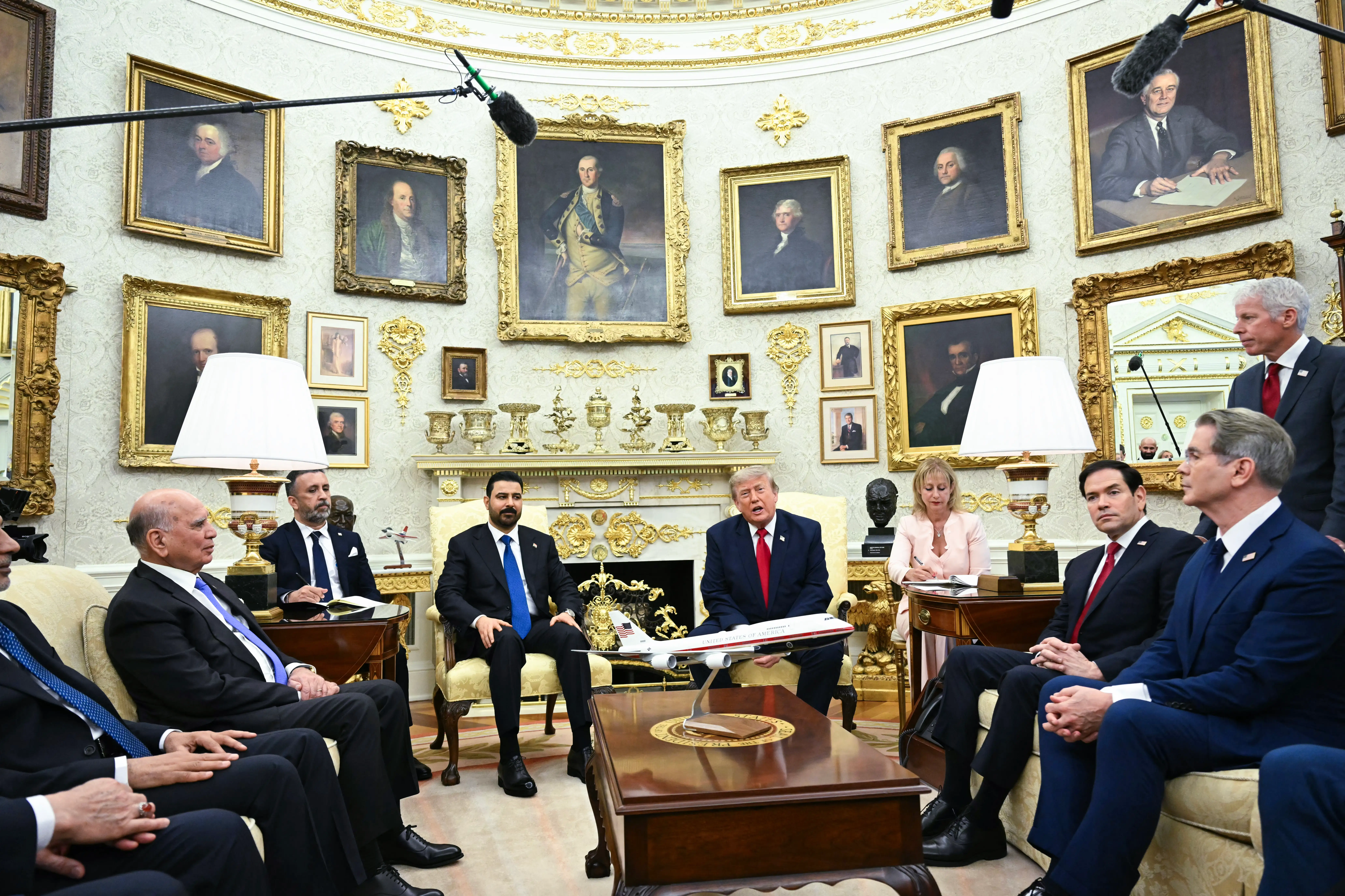 The Oval Office.