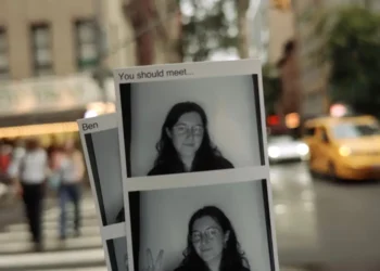 I tried a photobooth in NYC that matches you with a mystery soulmate — but there’s a big catch