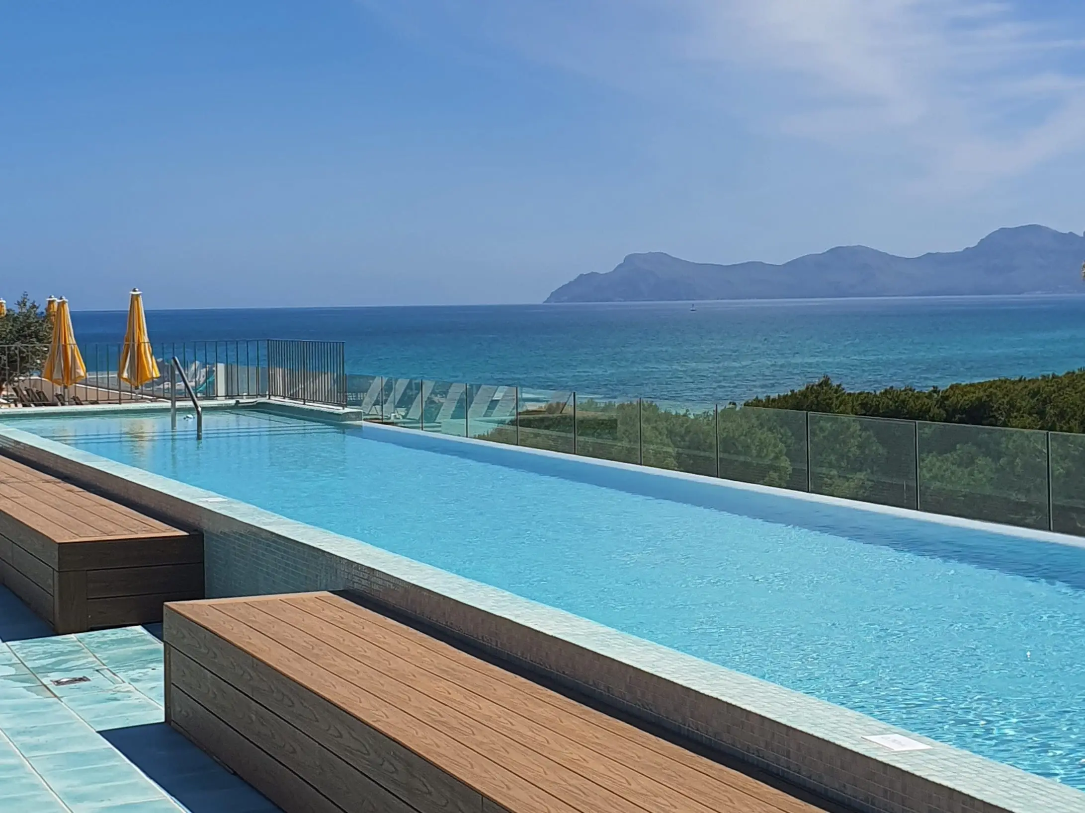 An all-inclusive resort in Mallorca.