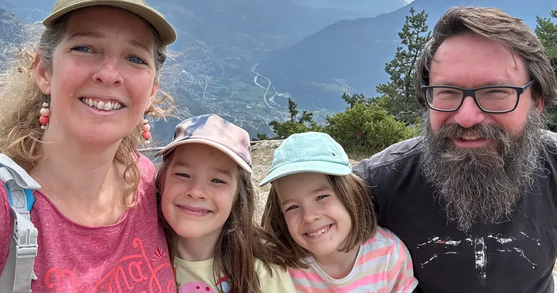 My family of 4 moved into a camper van for a year. I ran my business on the road, while my husband homeschooled our twins.