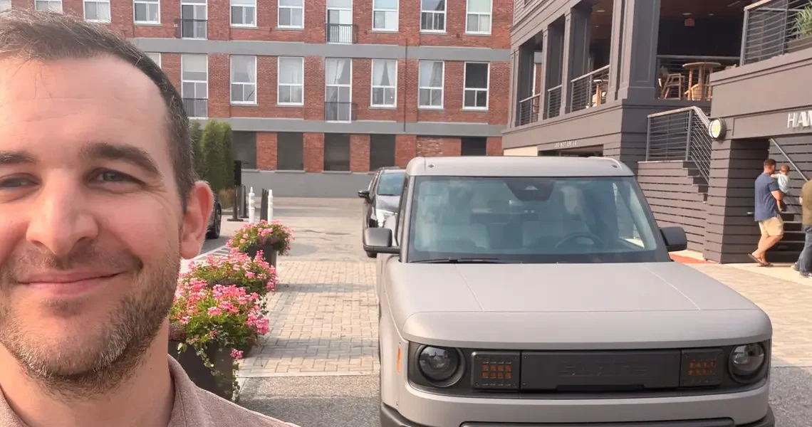 The $25,000 Slate truck is proudly bare-bones. I think these add-ons are worth the extra money.