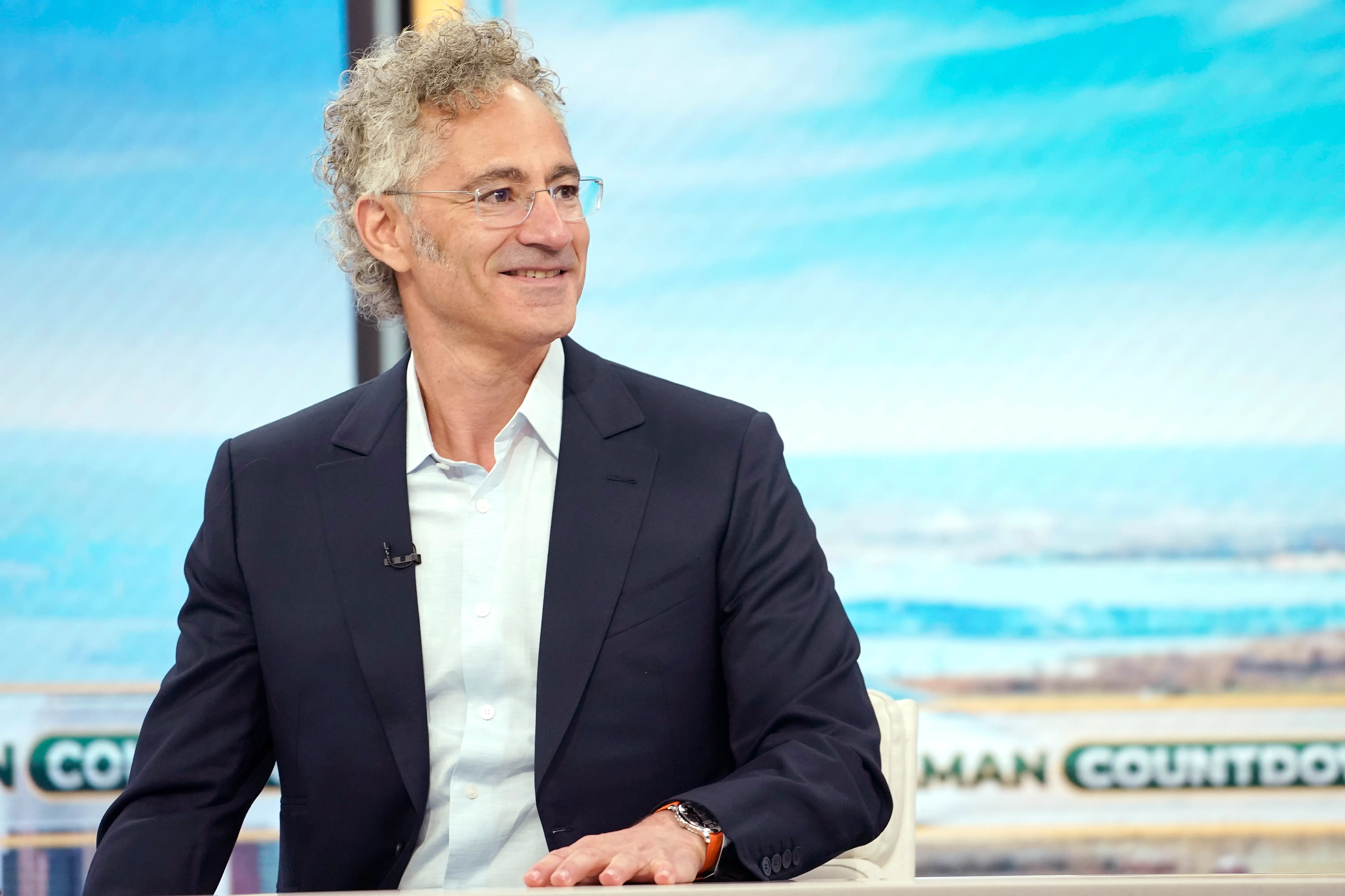 Palantir CEO Alex Karp is pictured.