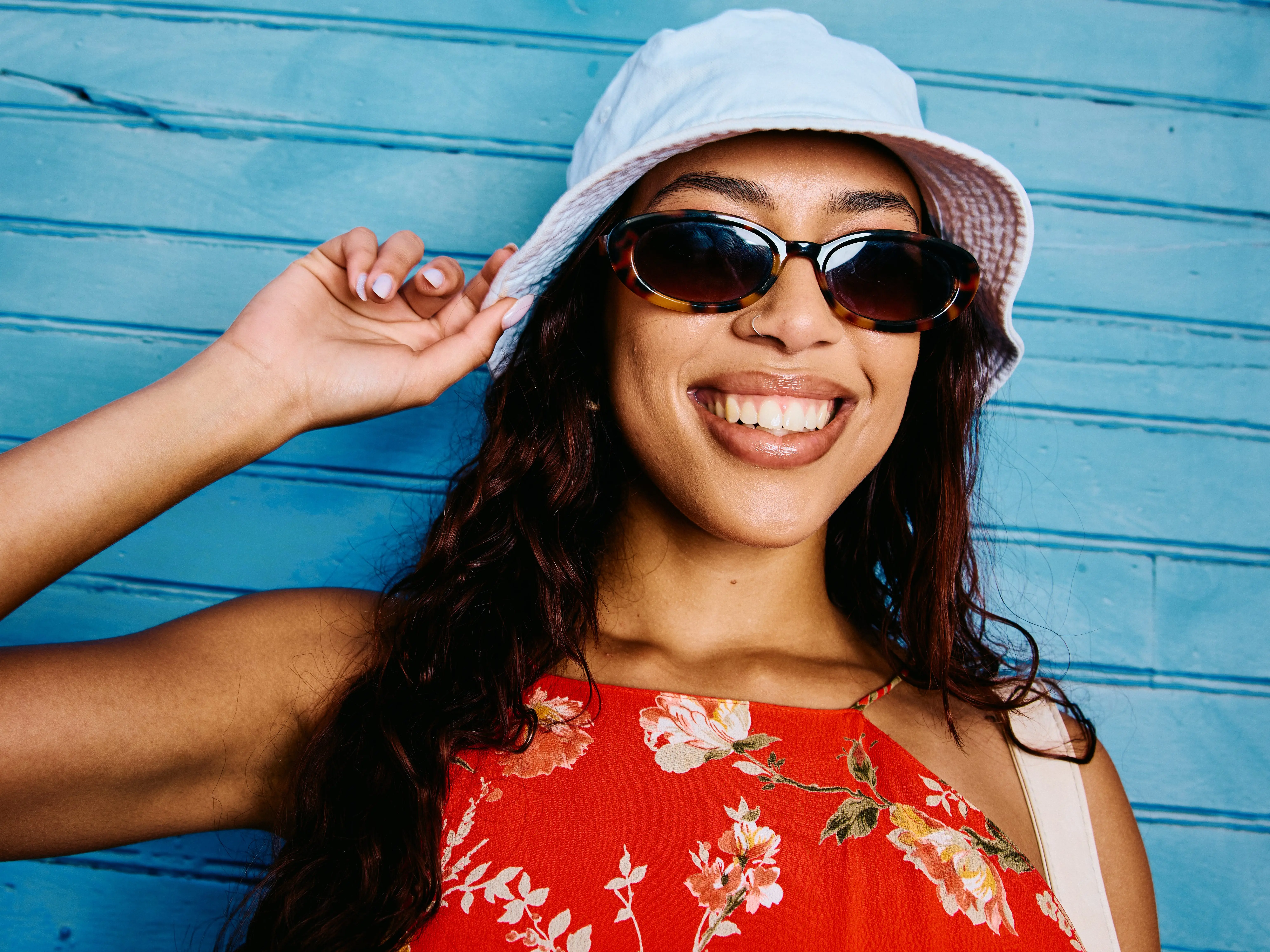 Woman in sunglasses