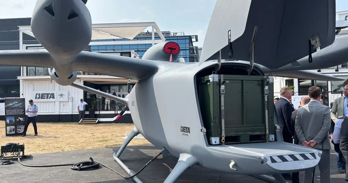 We saw Beta Technologies’ autonomous aircraft for the battlefield. Meet the MV250.