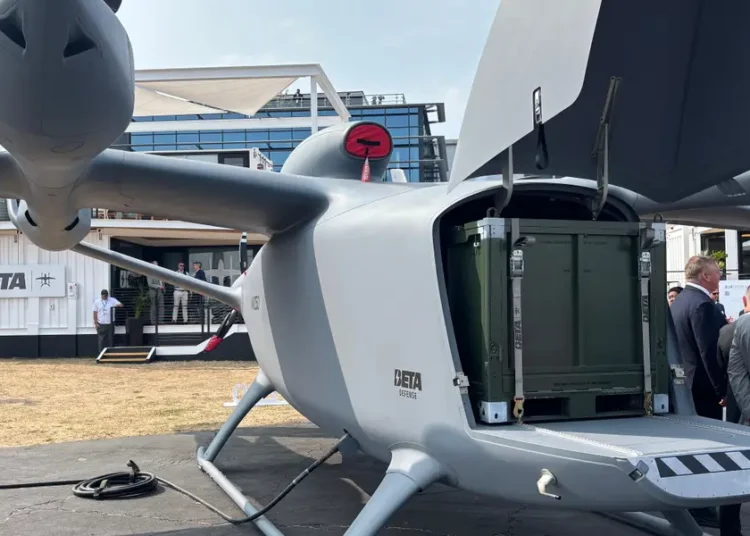 We saw Beta Technologies’ autonomous aircraft for the battlefield. Meet the MV250.
