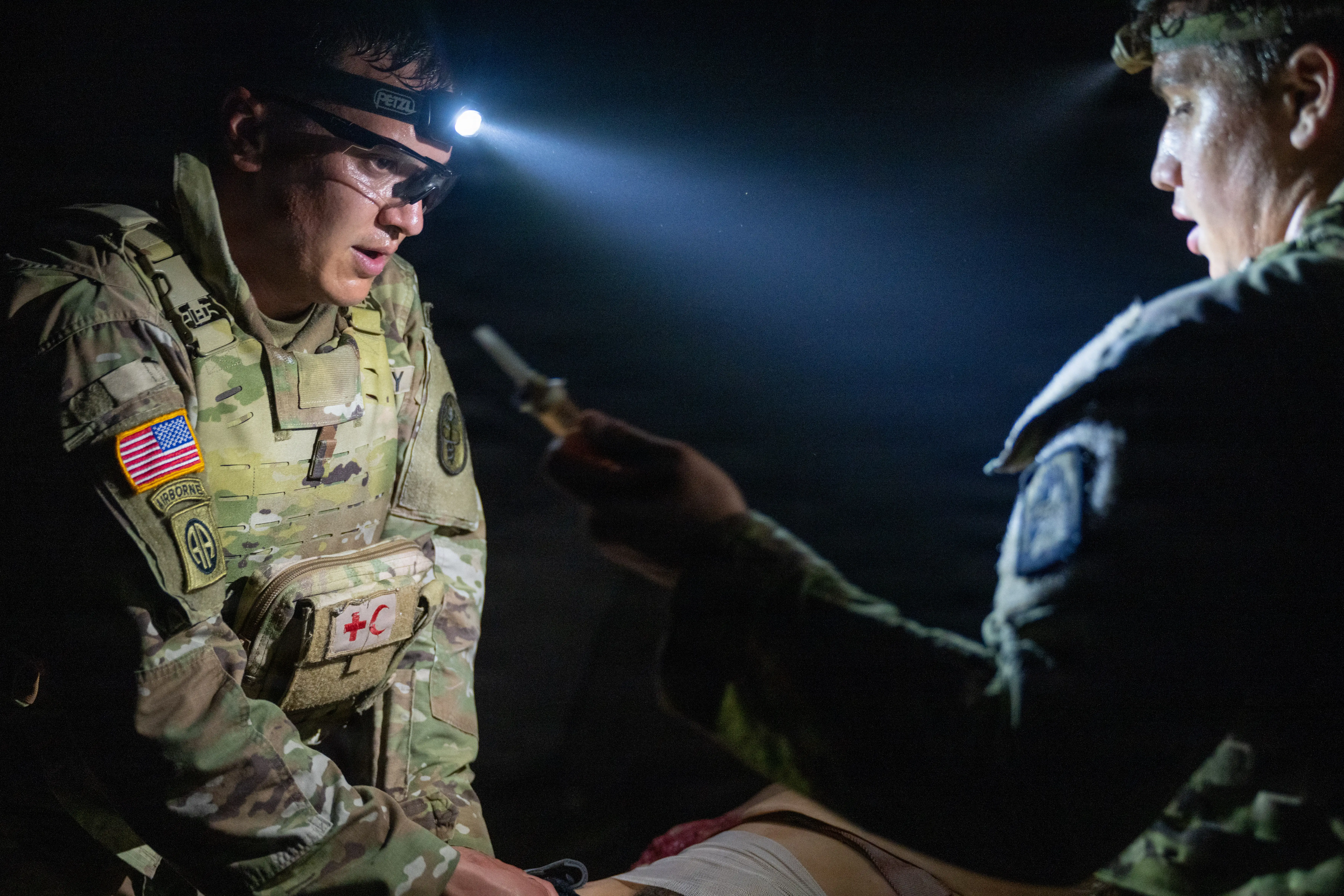 Enemy drones have driven many Ukrainian medical teams underground, prompting US troops to train to treat casualties for extended periods in similarly concealed spaces.