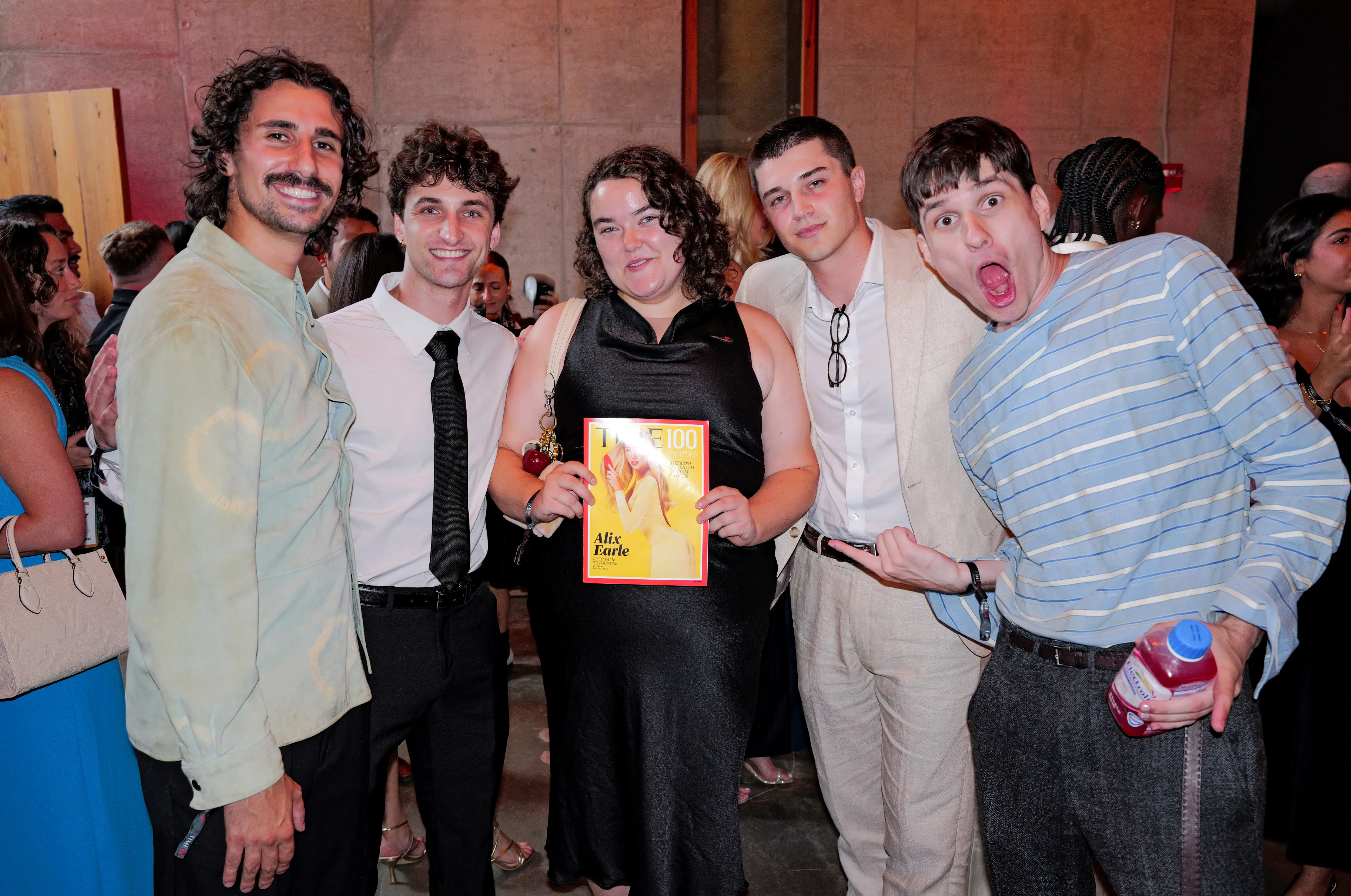 Max Zavidow, Anthony Po, Grace Reiter, Greyson and Martin Andrijasevic attend the 2026 TIME100 Creators Event on July 30, 2026 in New York City.