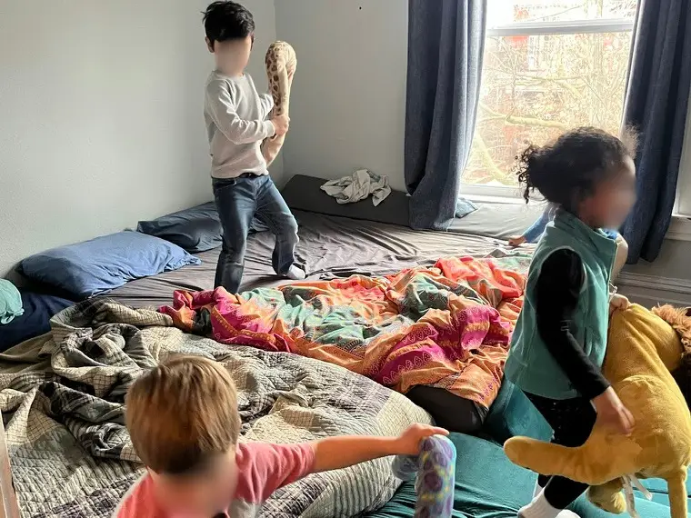 Kids playing