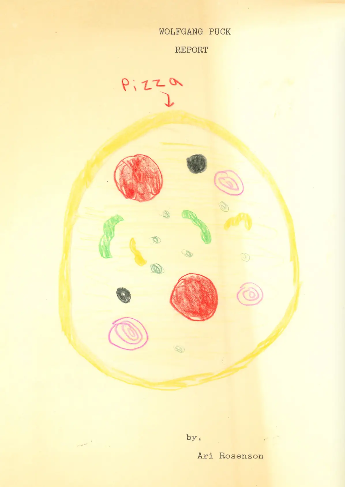 Ari Rosenson's report on Wolfgang Puck