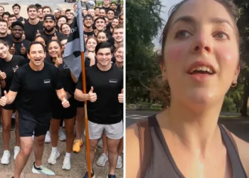 Blackstone’s Jon Gray goes jogging and goes viral. I took a run with him.