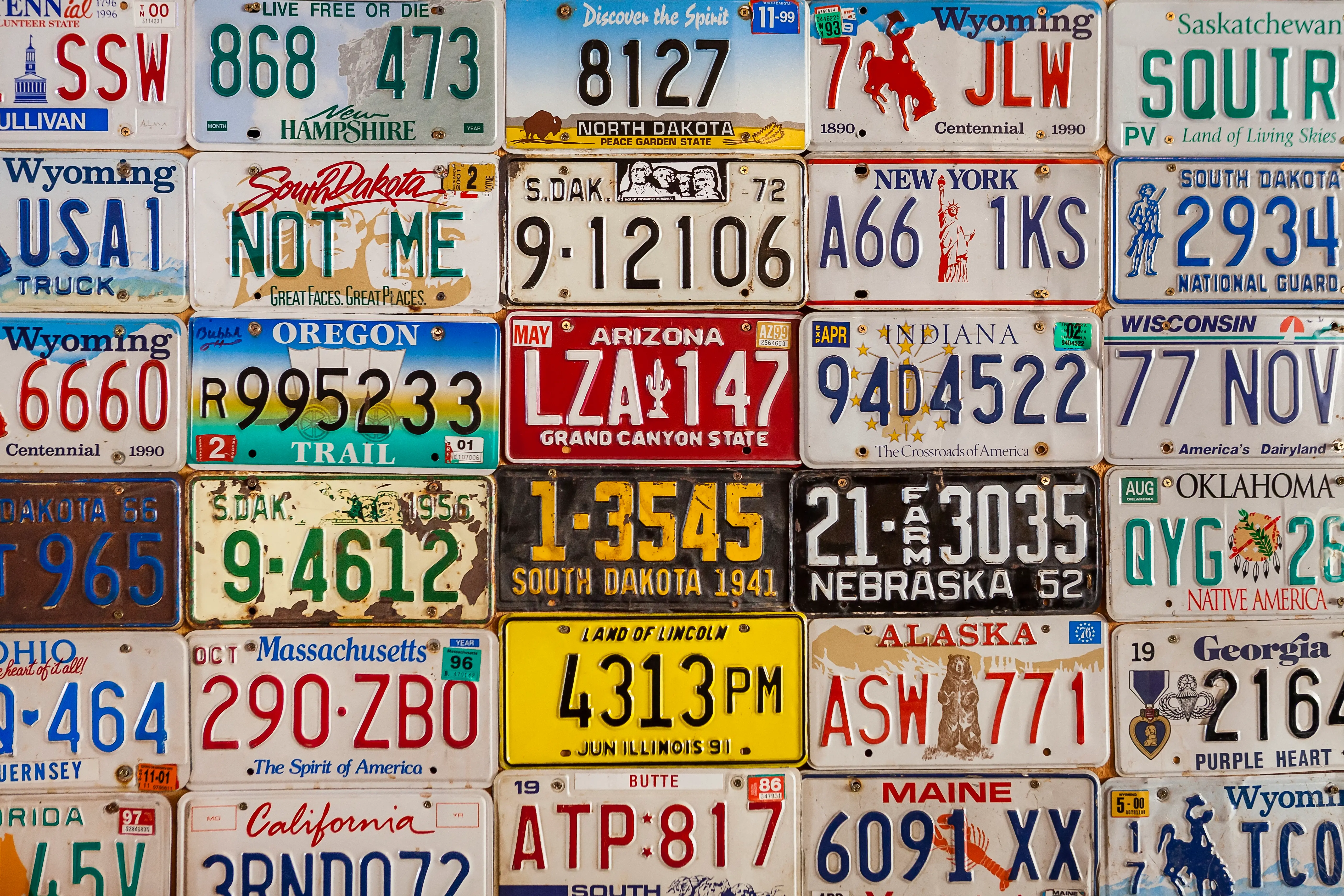 license plate