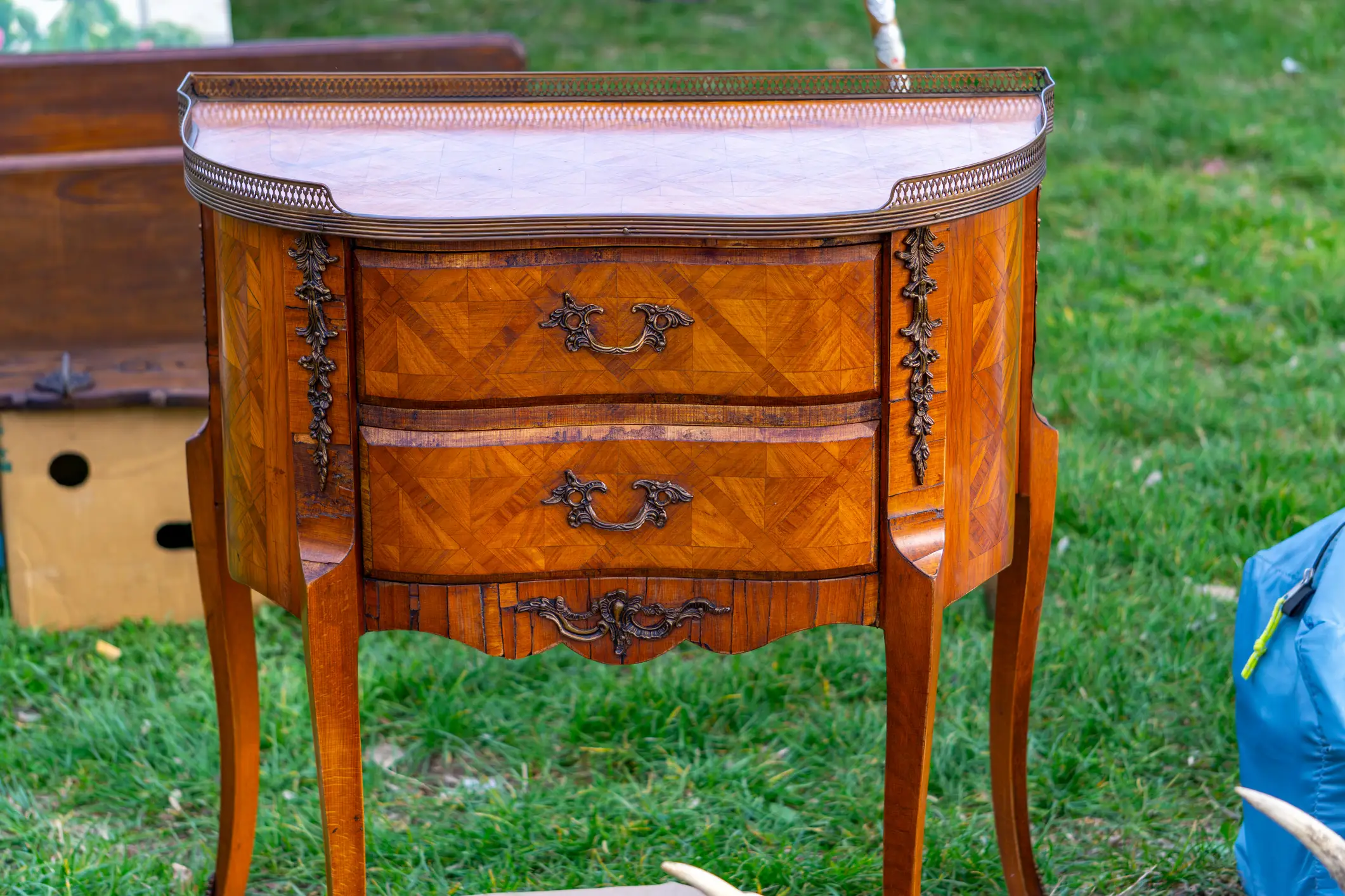 Antique wooden dresser