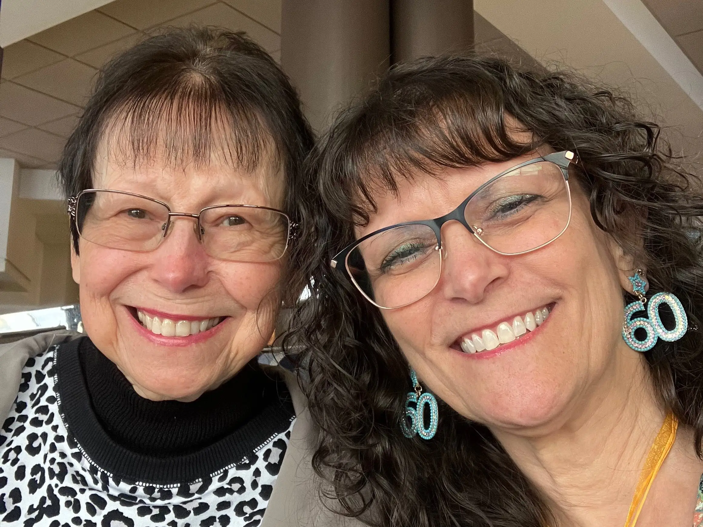 Carla Romagnano and her mom.
