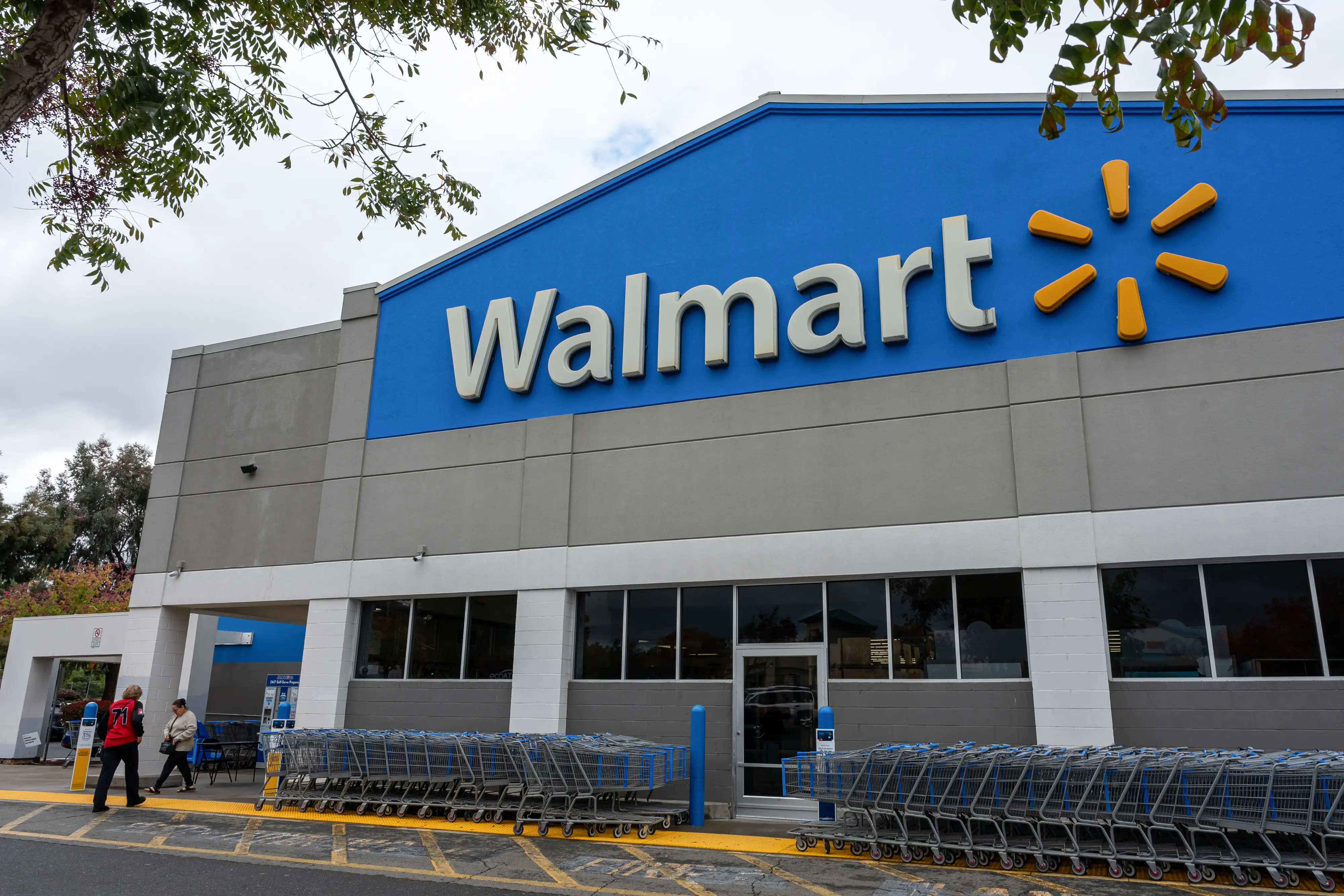 A Walmart store in Martinez, California