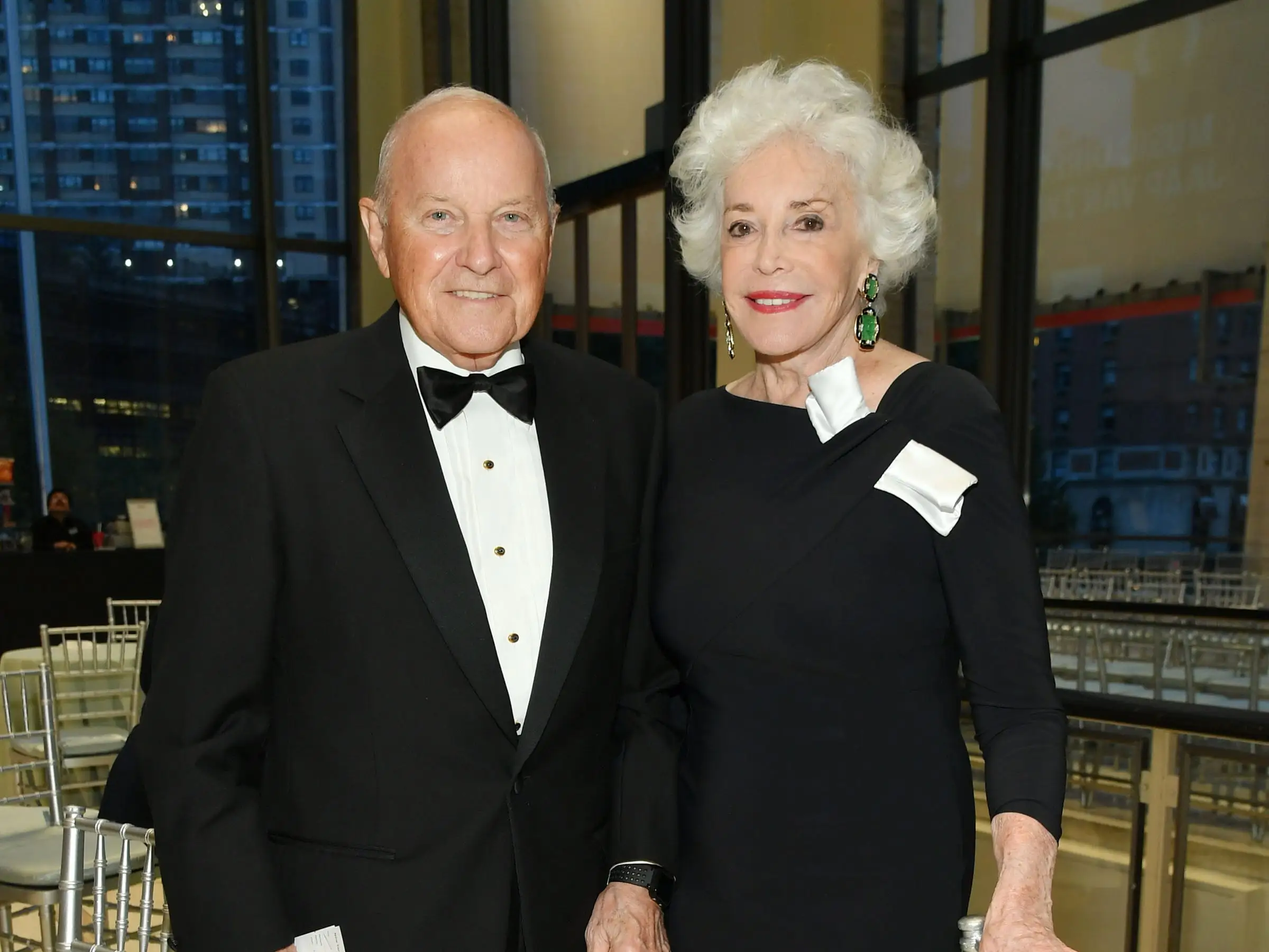 Charles Johnson and Ann Johnson attend the New York Philharmonic's Opening Gala: New York, Meet Jaap at David Geffen Hall on September 20, 2018 in New York City.