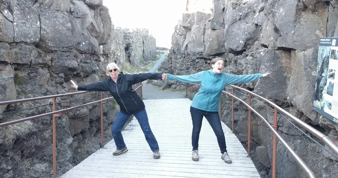 We took my husband’s 75-year-old grandmother to Iceland. We still talk about that trip 9 years later.