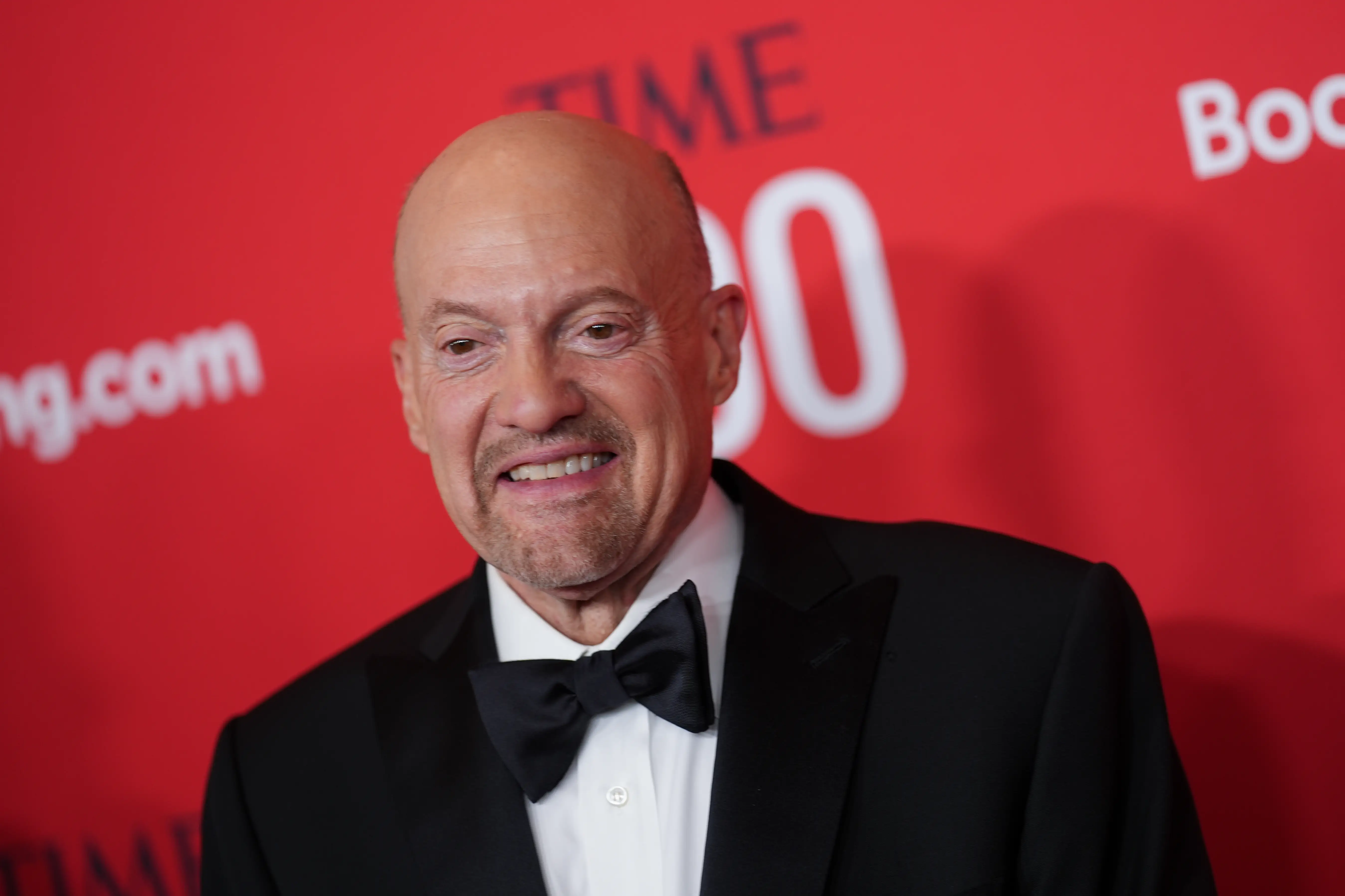 Jim Cramer on a red carpet.