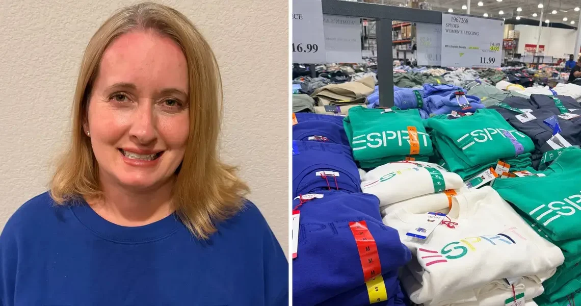 Nostalgia hit me in the Costco clothing aisle. I bought the $17 Esprit sweatshirt and love it.