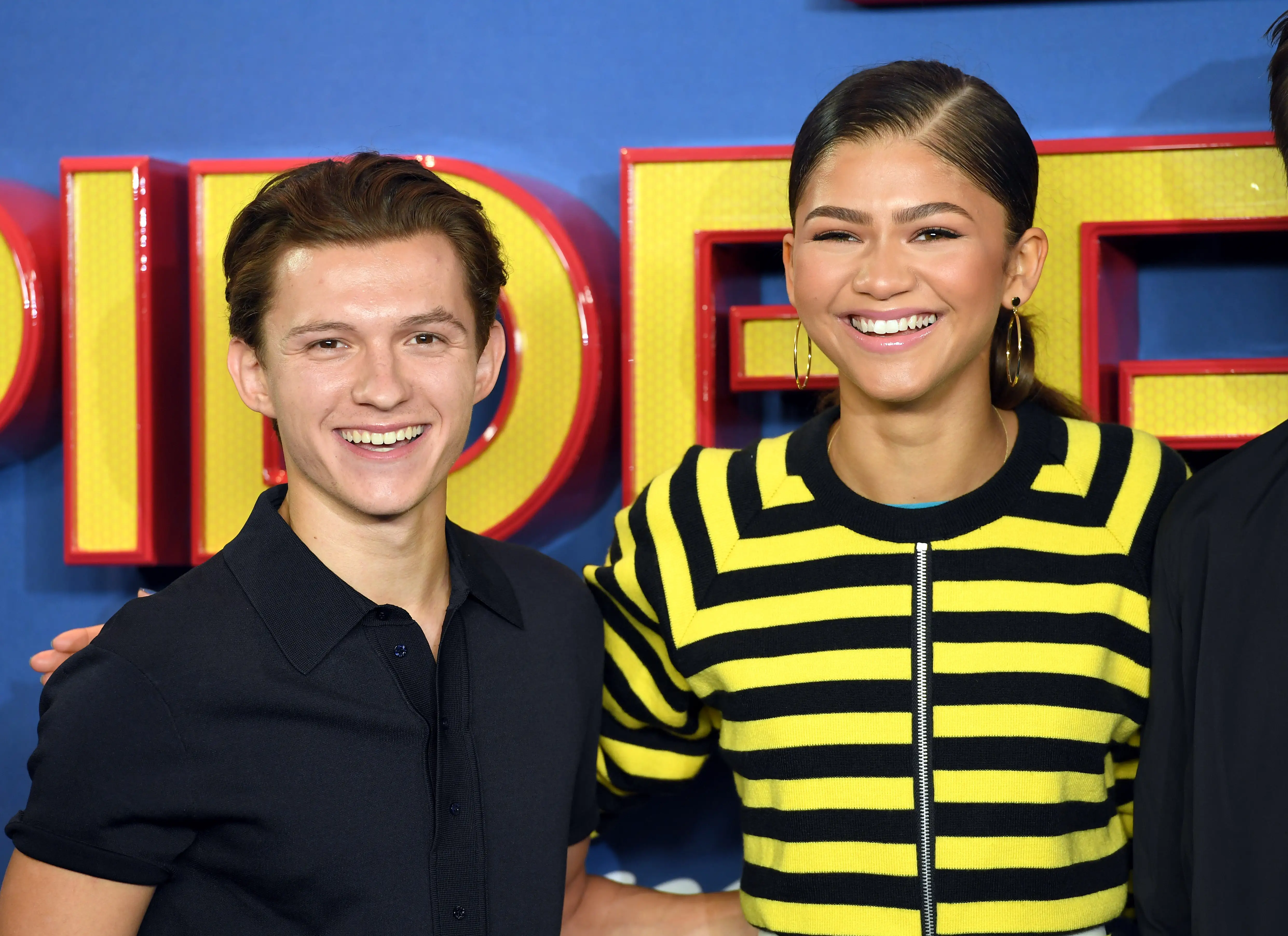 Tom Holland and Zendaya attend the 