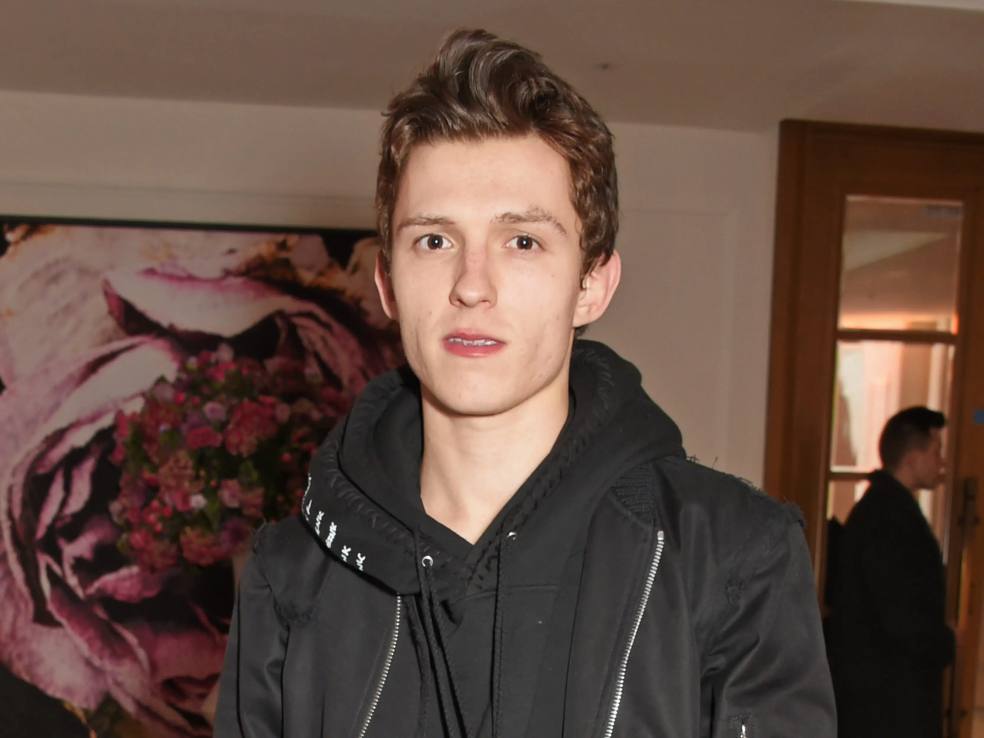 Tom Holland attends the GQ Car Awards 2018 in association with Michelin at Corinthia London on February 5, 2018 in London, England.