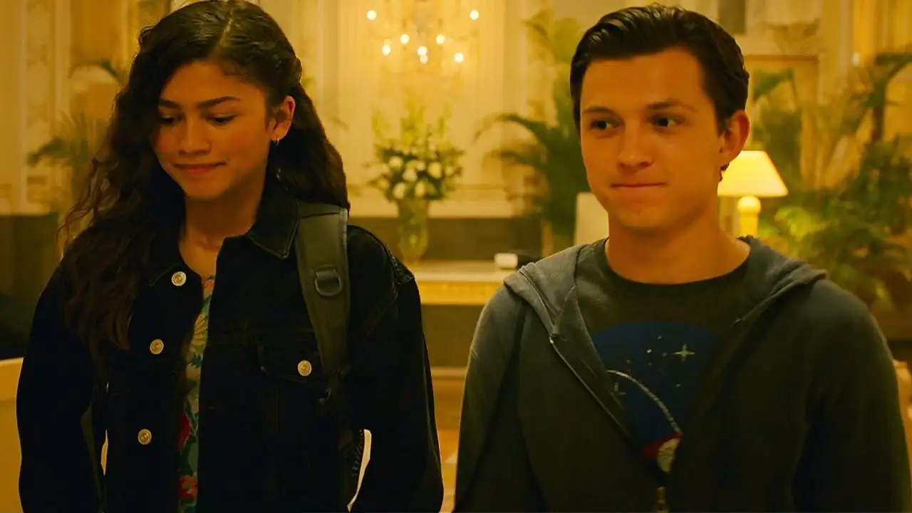 zendaya and tom holland in far from home