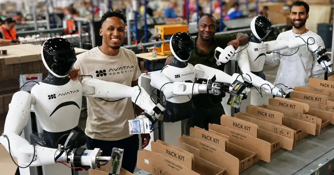 This startup that just raised $6.5 million bets the next big side hustle is controlling robots with VR headsets