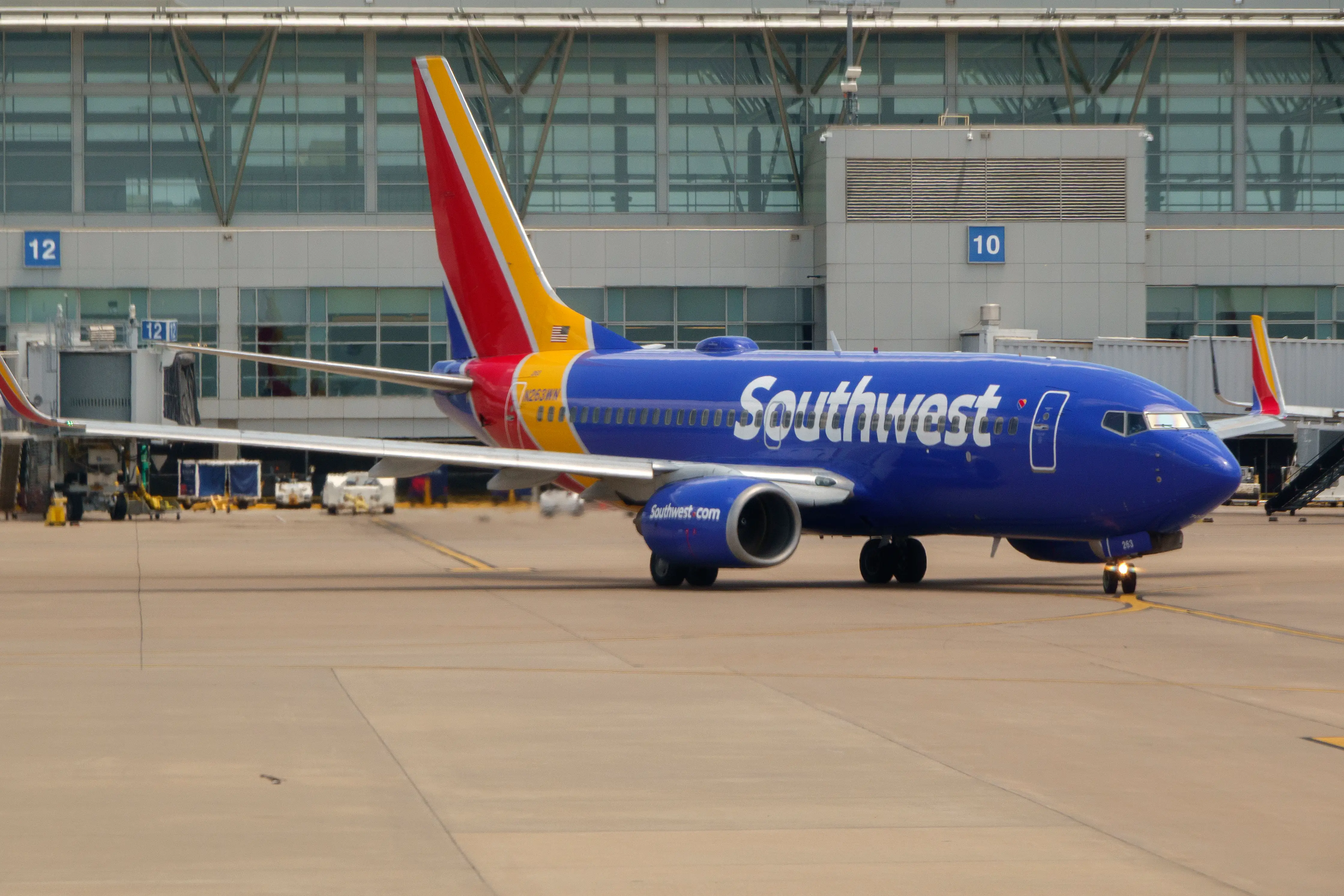 Southwest airlines plane.