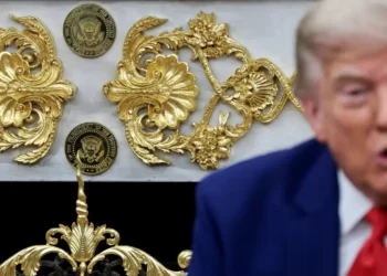 Gold, gold, and more gold: All of the changes Trump has made to the Oval Office