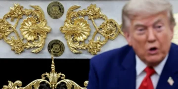 Gold, gold, and more gold: All of the changes Trump has made to the Oval Office
