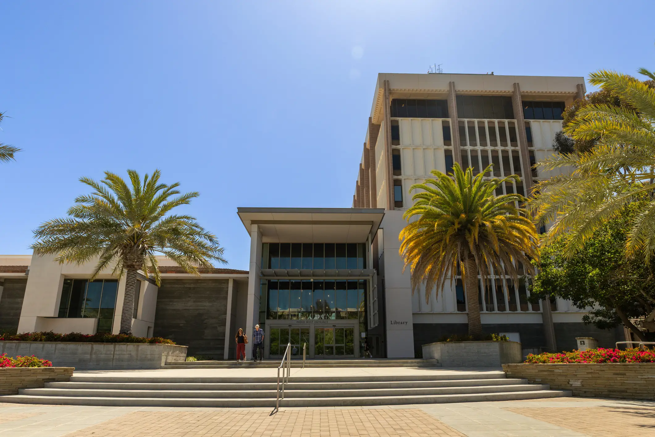 Architecture at the University of California, Santa Barbara campus in Santa Barbara, California taken on June 17, 2025.