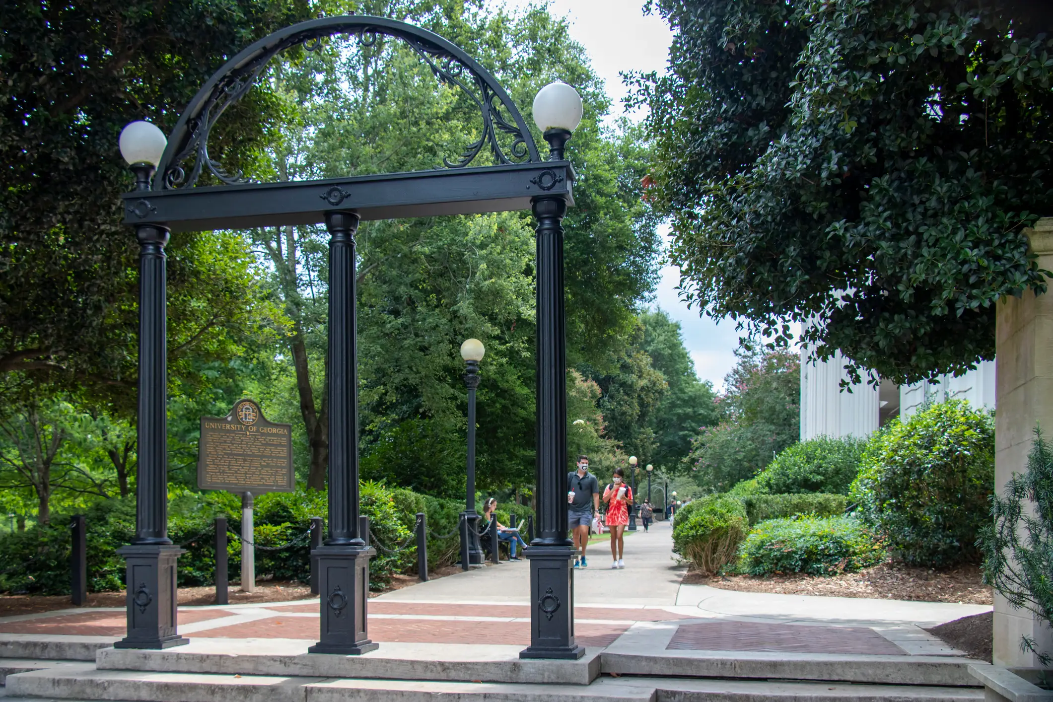The Arch and entrance to the University of Georgia's North Campus