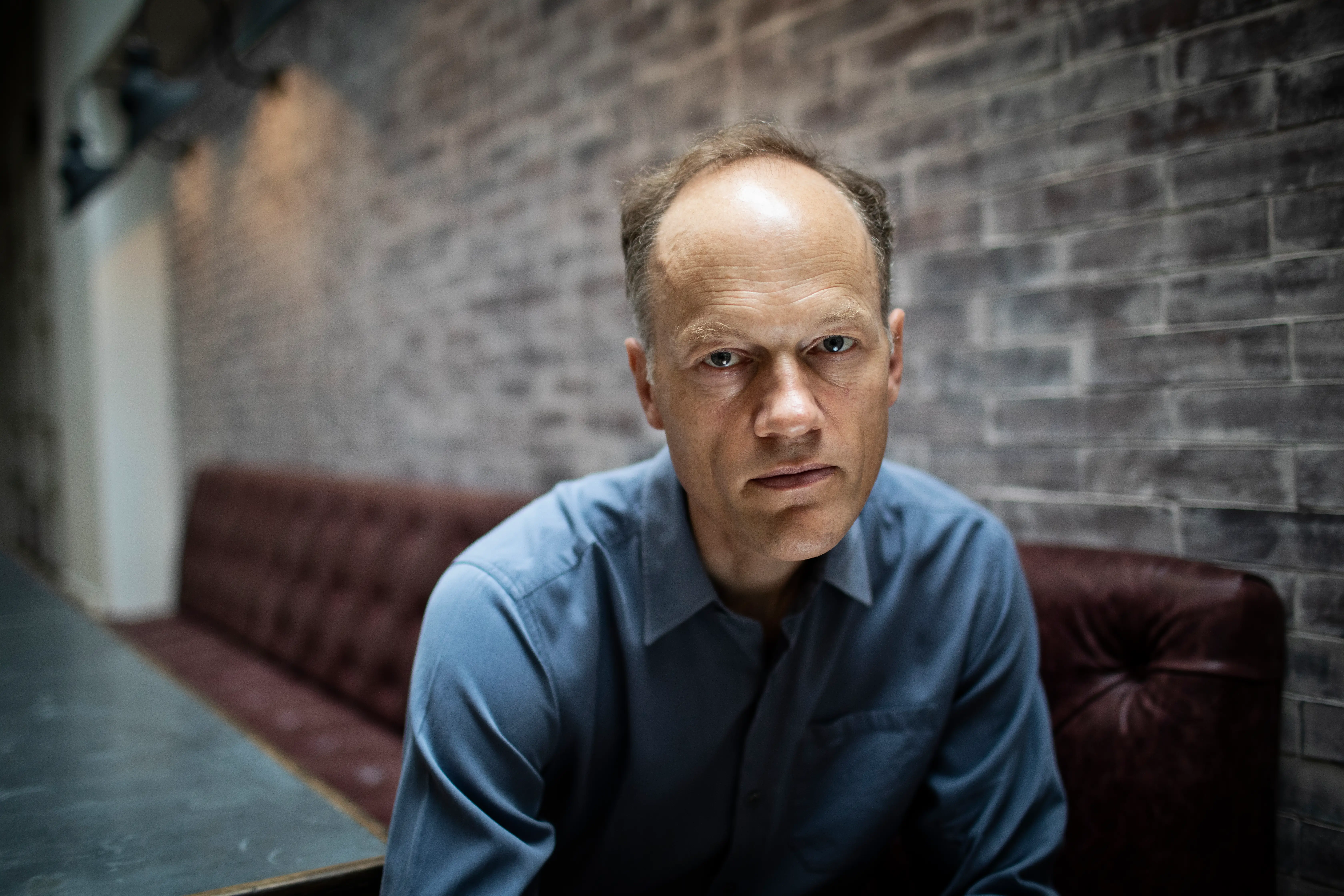 Sebastian Mallaby, English journalist and author, at home in London on September 4, 2017. He is a Paul A. Volcker senior fellow for international economics at the Council on Foreign Relations, and contributing columnist at The Washington Post. His latest book is The Power Law: Venture Capital and the Art of Disruption.