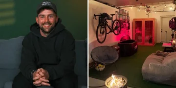 I turned my garage into a wellness hub for $10,000. Now my friends come over for the sauna and cold plunge, not drinks.