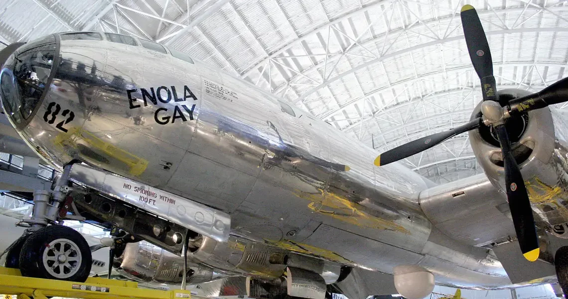 Enola Gay dropped the atomic bomb on Hiroshima in World War II. Here’s where the plane is now.