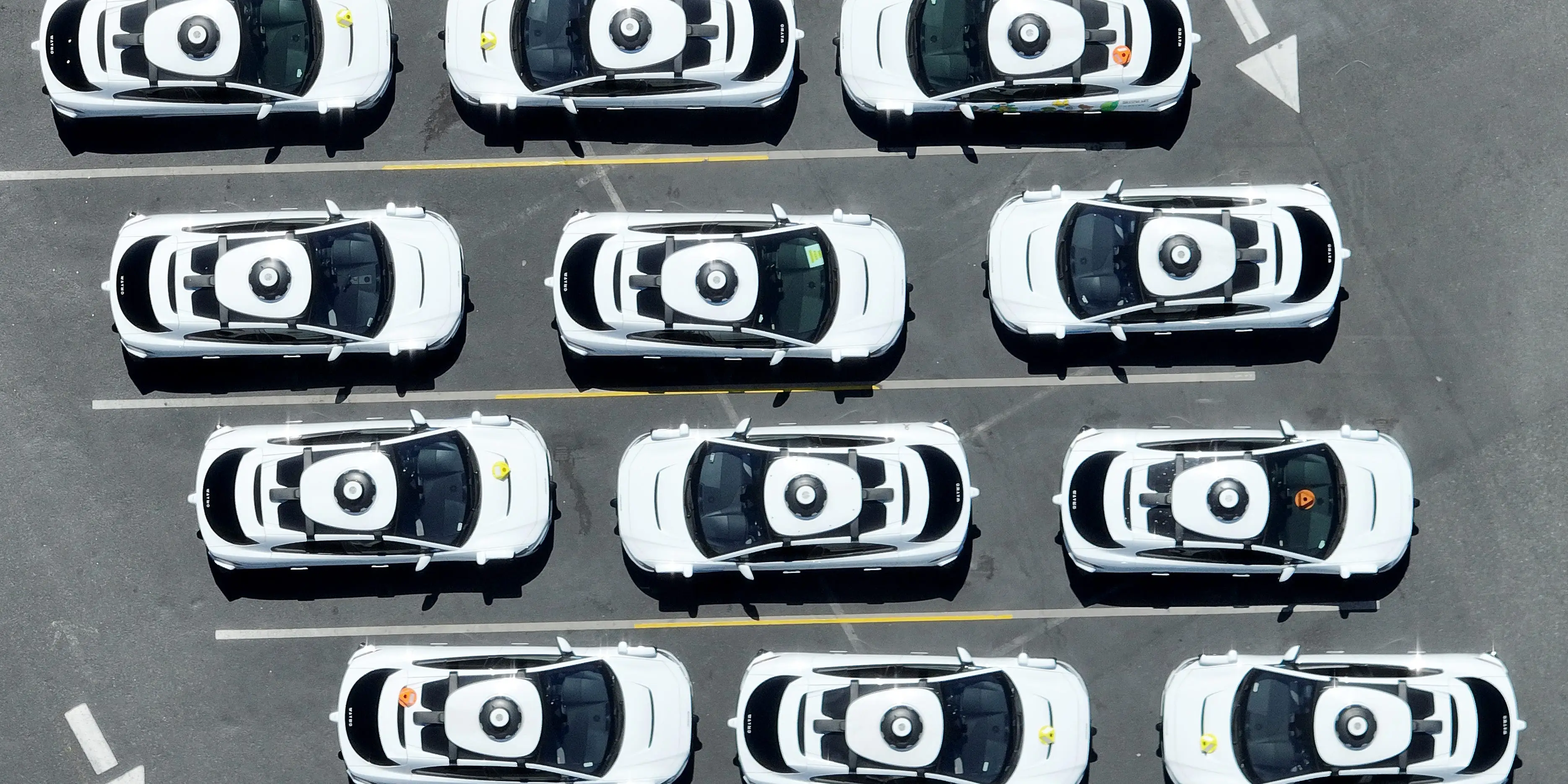 Waymo robotaxis