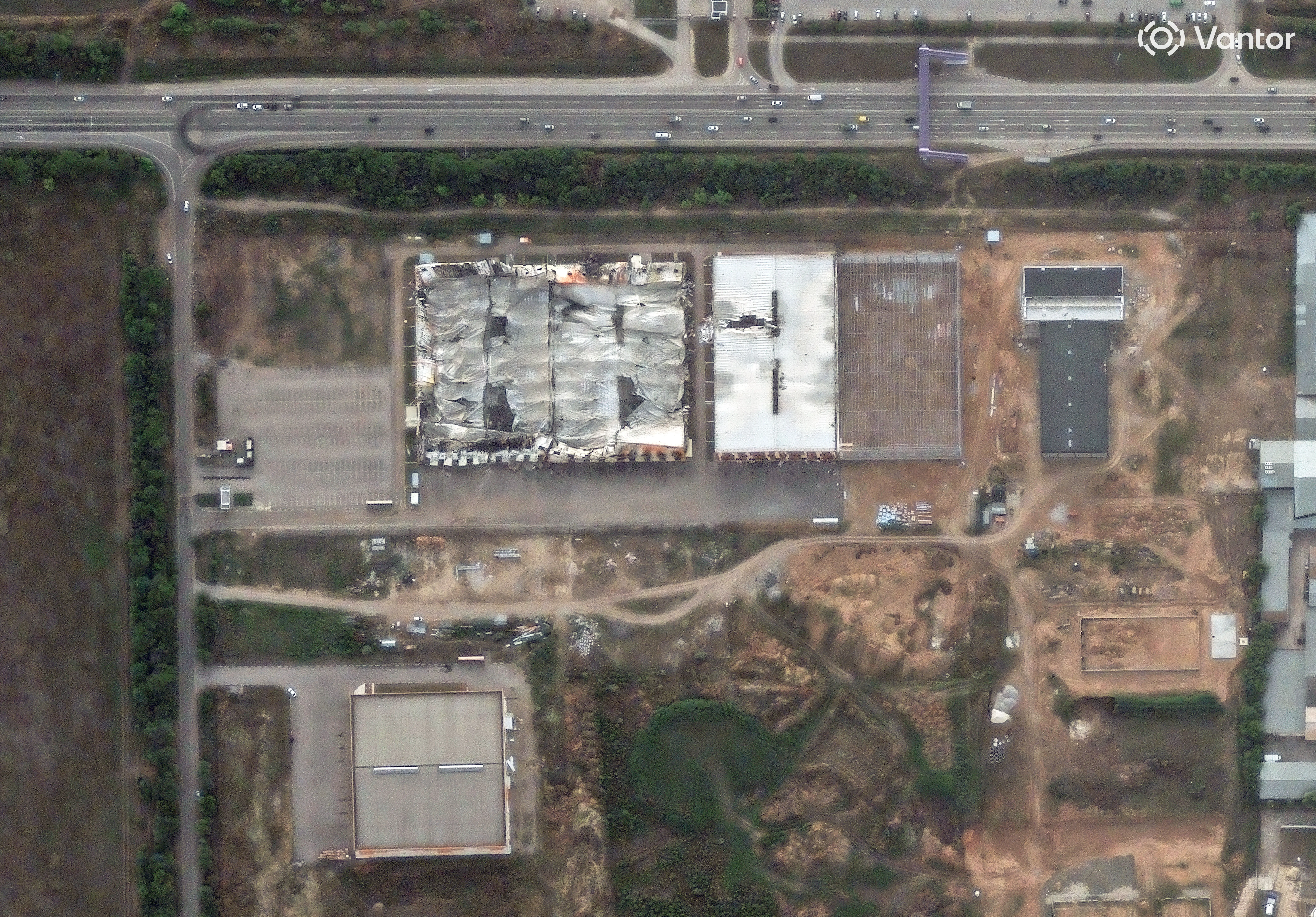 A Wildberries facility in Simferopol in August.